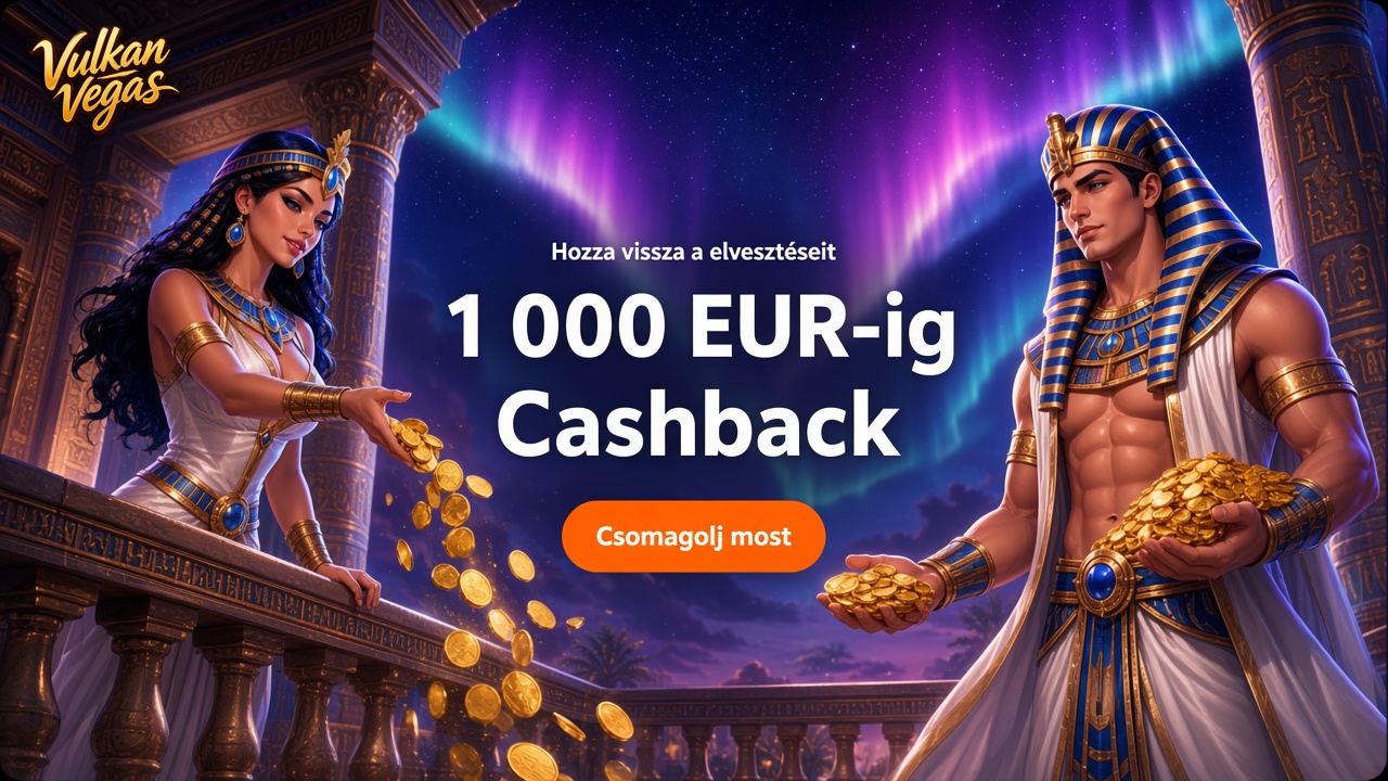 Vulkan Vegas kaszinó illusztráció