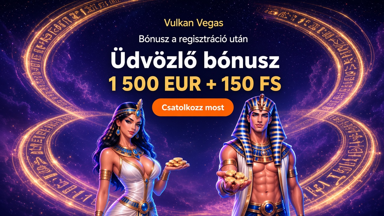 Vulkan Vegas kaszinó illusztráció